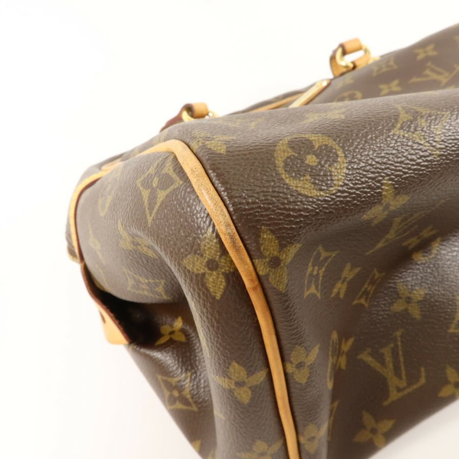 LOUIS VUITTON Monogram Montorgueil GM金扣肩背袋-12