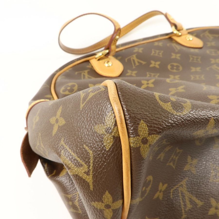 LOUIS VUITTON Monogram Montorgueil GM金扣肩背袋-14