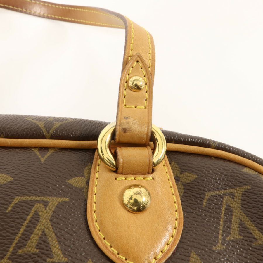 LOUIS VUITTON Monogram Montorgueil GM金扣肩背袋-15