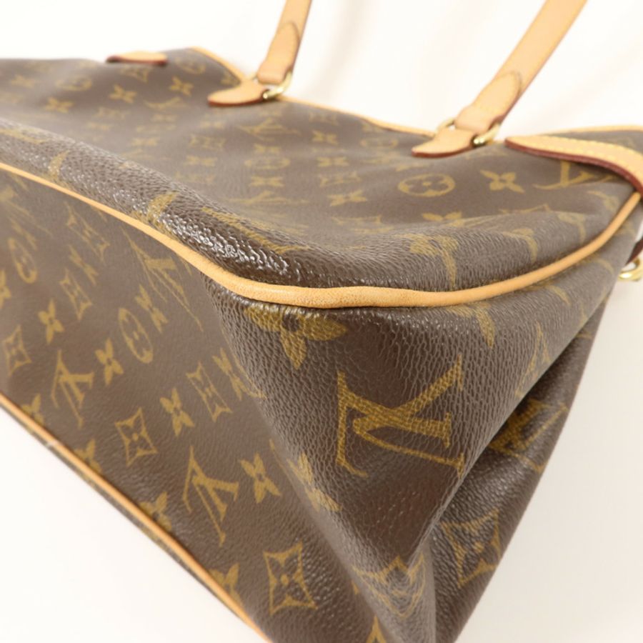 LOUIS VUITTON Monogram Batignolles Horizontal金扣肩背袋-12