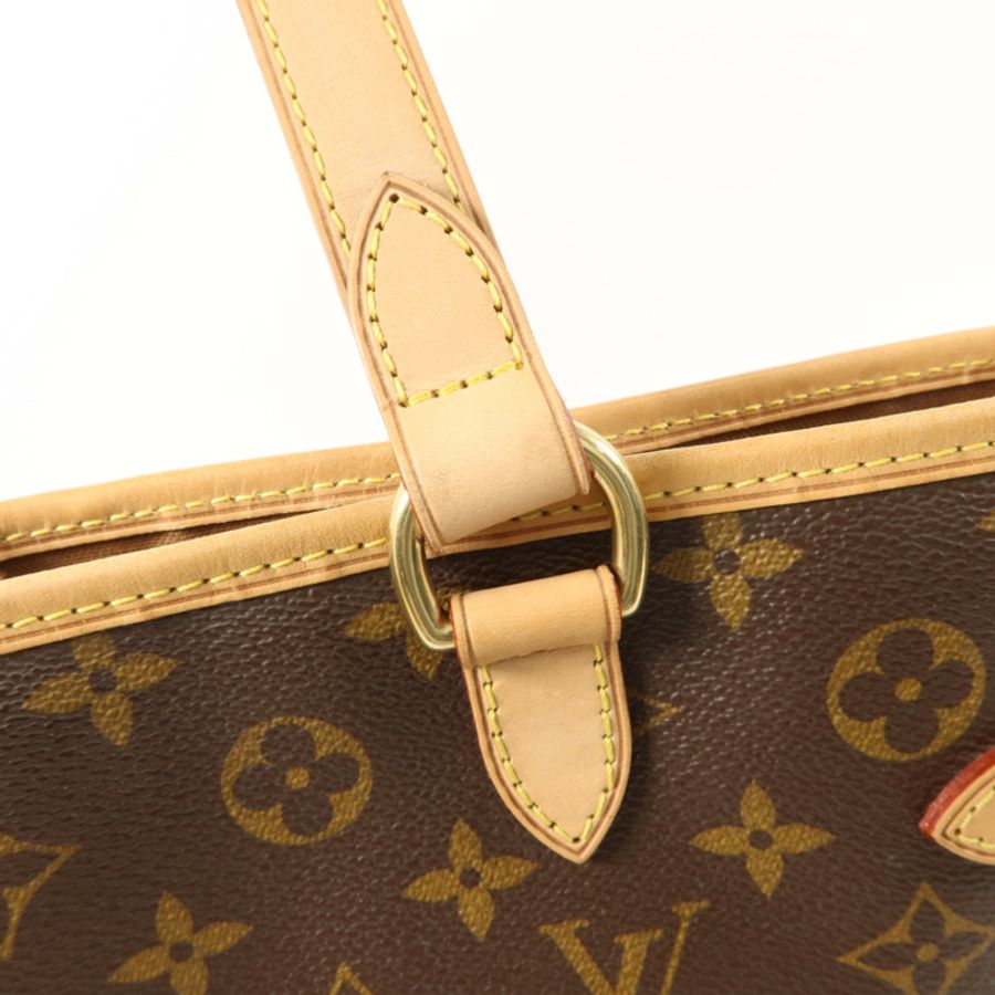 LOUIS VUITTON Monogram Batignolles Horizontal金扣肩背袋-14