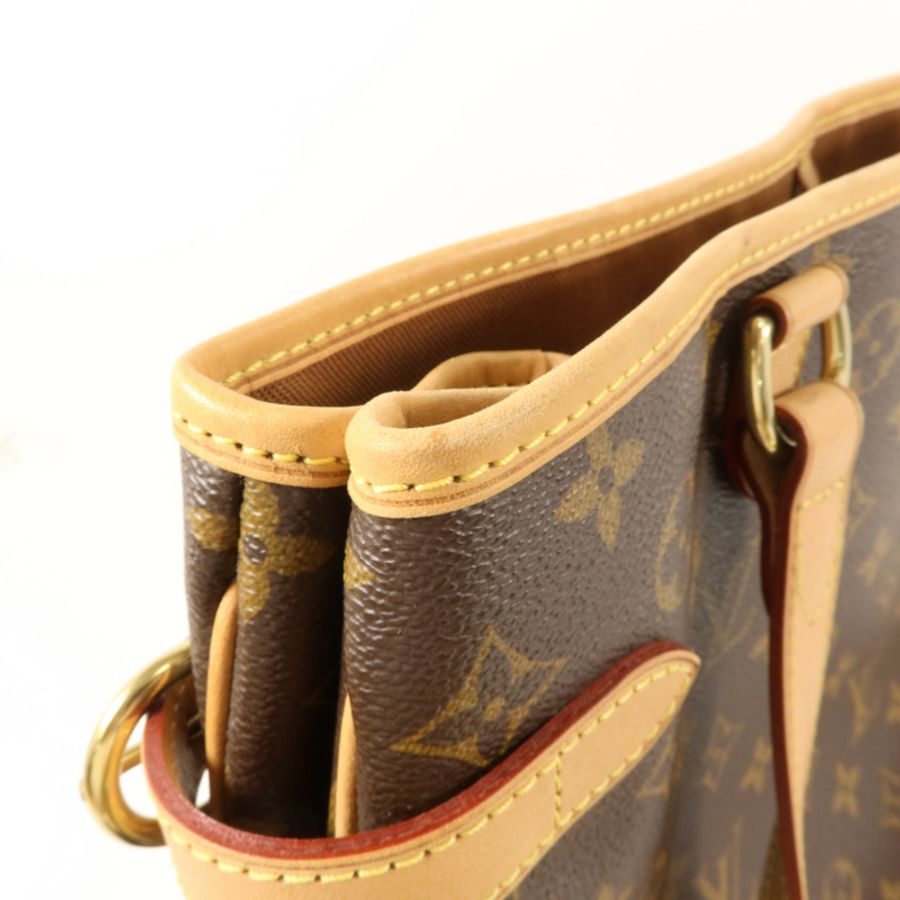 LOUIS VUITTON Monogram Batignolles Horizontal金扣肩背袋-16