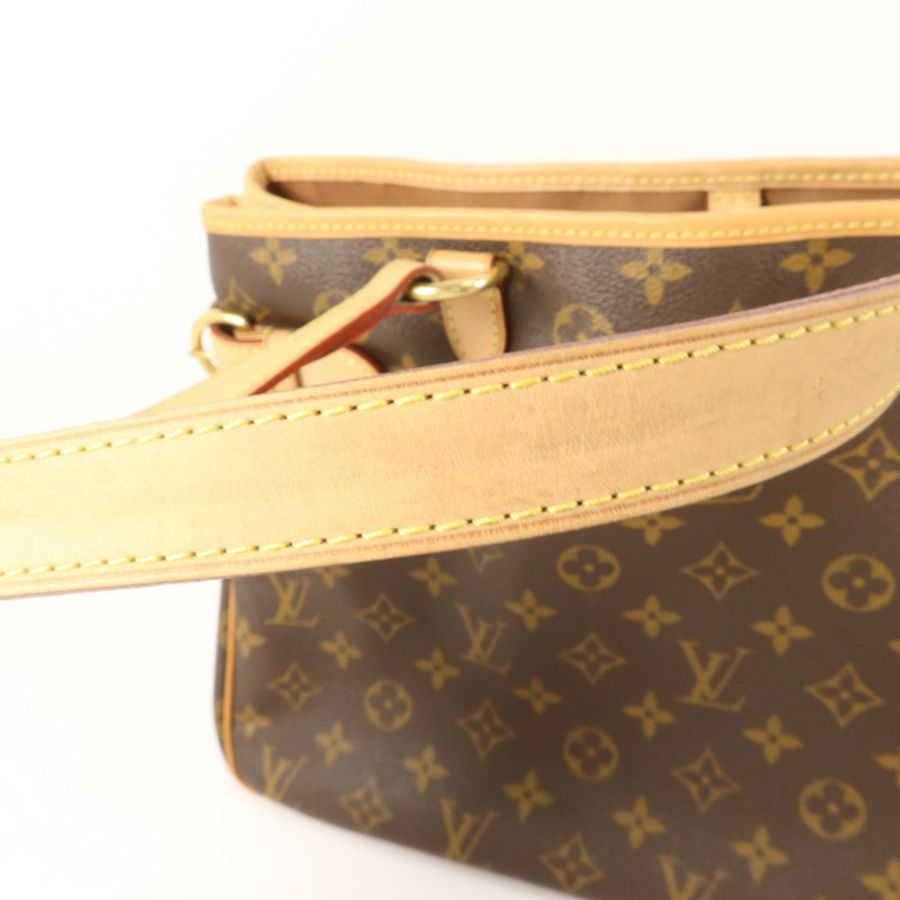 LOUIS VUITTON Monogram Batignolles Horizontal金扣肩背袋-18