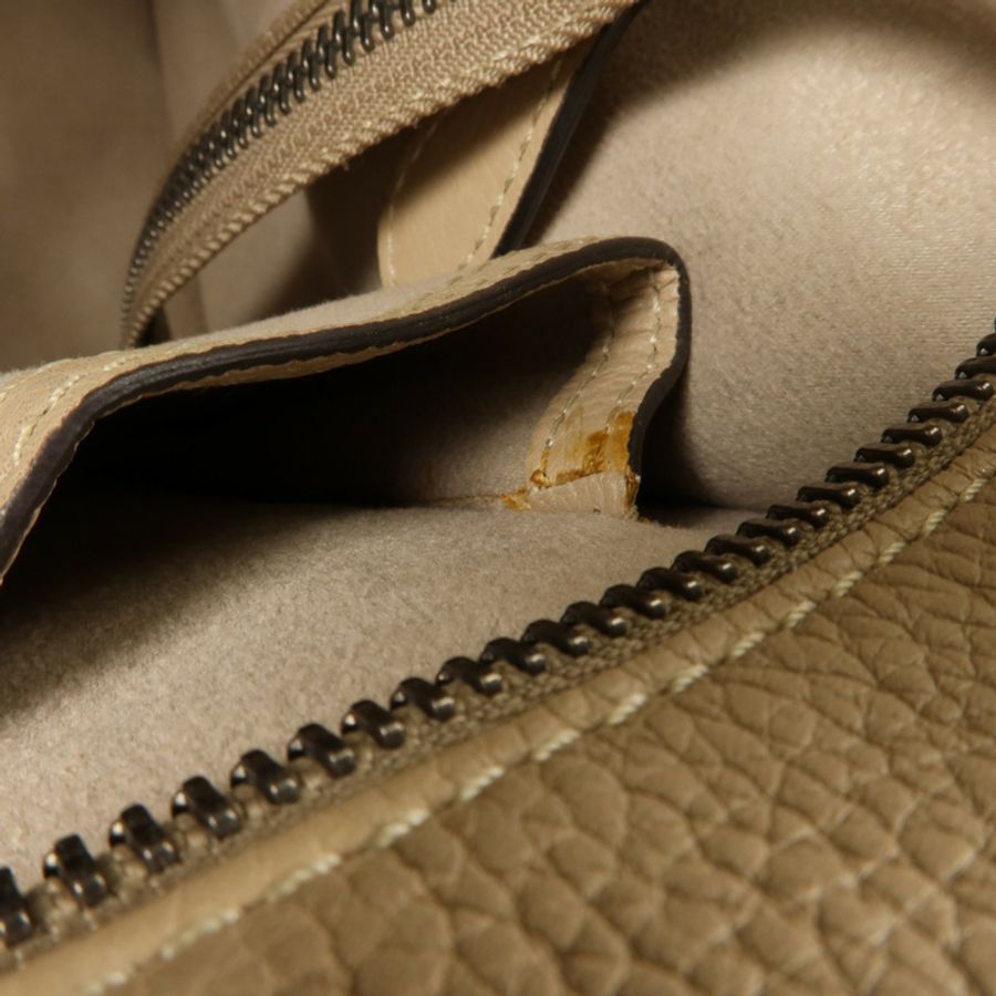 CELINE 牛皮皮革Micro Luggage肩背袋-14