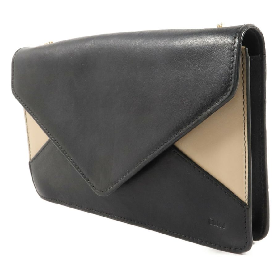 Chloe 牛皮皮革Chain Shoulder Bag鏈帶肩背袋-2