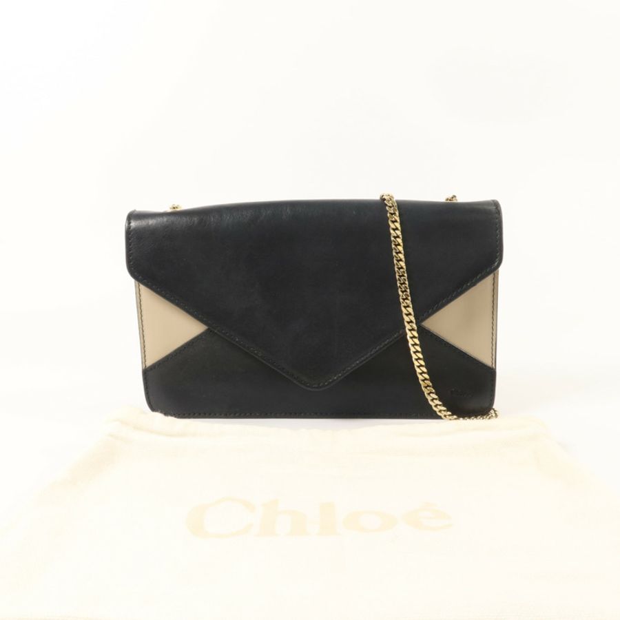 Chloe 牛皮皮革Chain Shoulder Bag鏈帶肩背袋-8