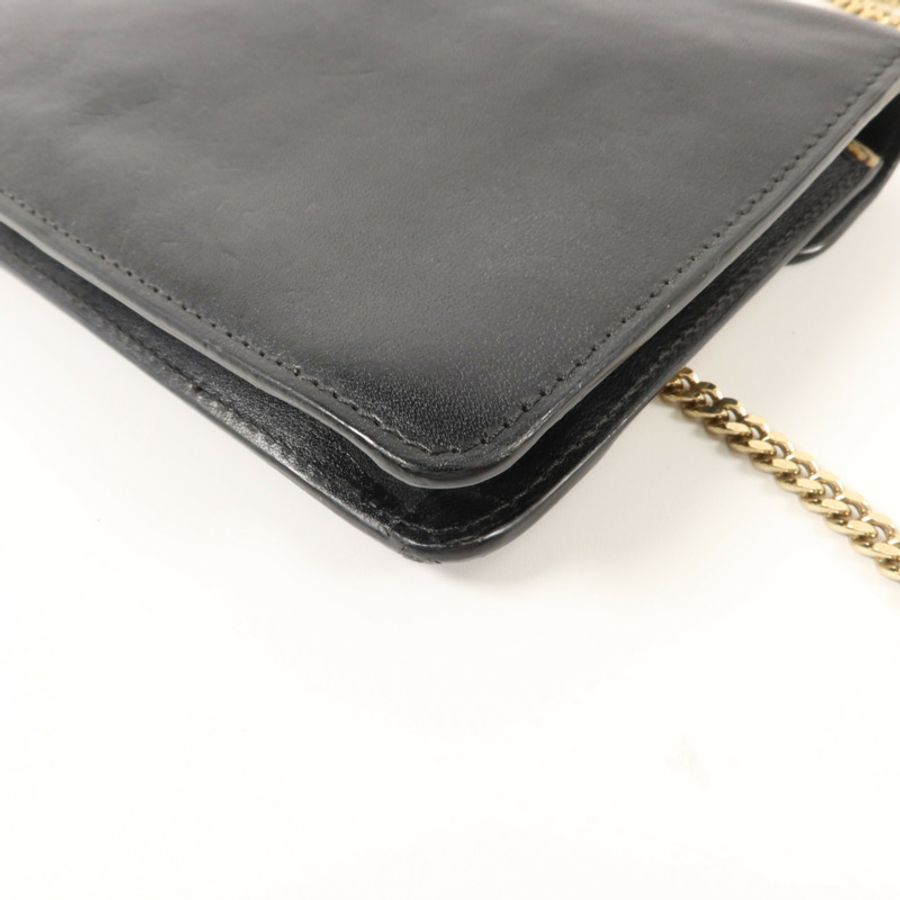 Chloe 牛皮皮革Chain Shoulder Bag鏈帶肩背袋-11