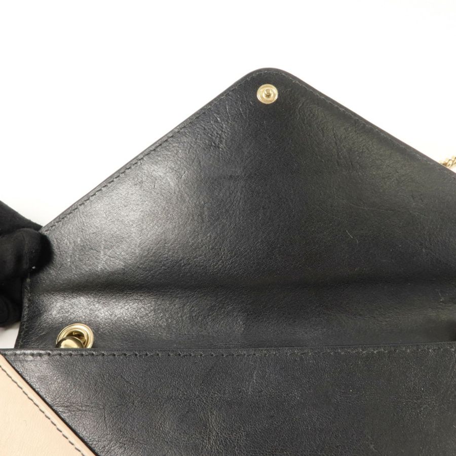 Chloe 牛皮皮革Chain Shoulder Bag鏈帶肩背袋-13