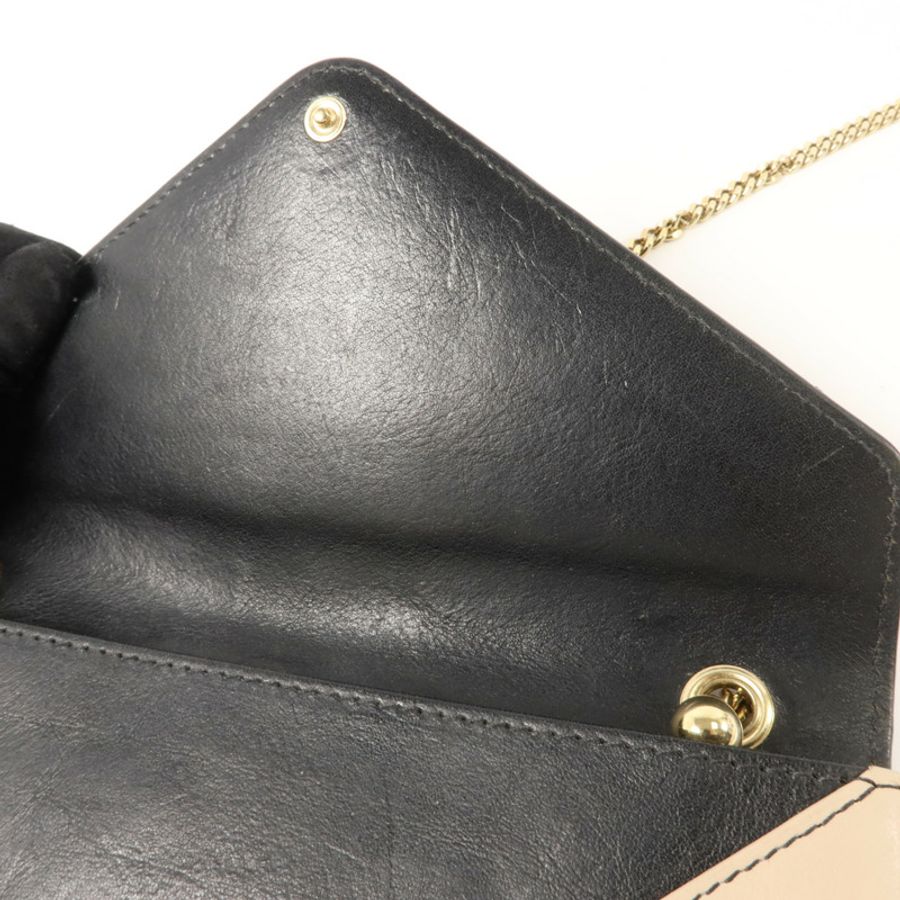Chloe 牛皮皮革Chain Shoulder Bag鏈帶肩背袋-15