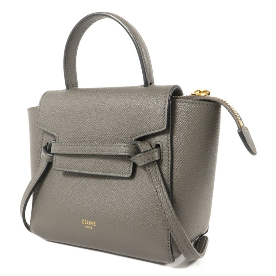 CELINE 牛皮皮革Pico Belt Bag手挽肩背兩用袋-2