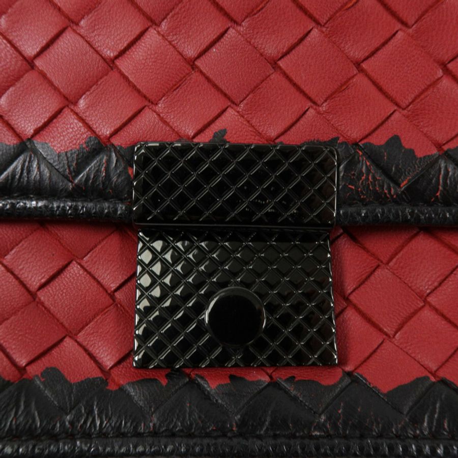 BOTTEGA VENETA 羊皮皮革Shoulder Bag鏈帶肩背袋-5
