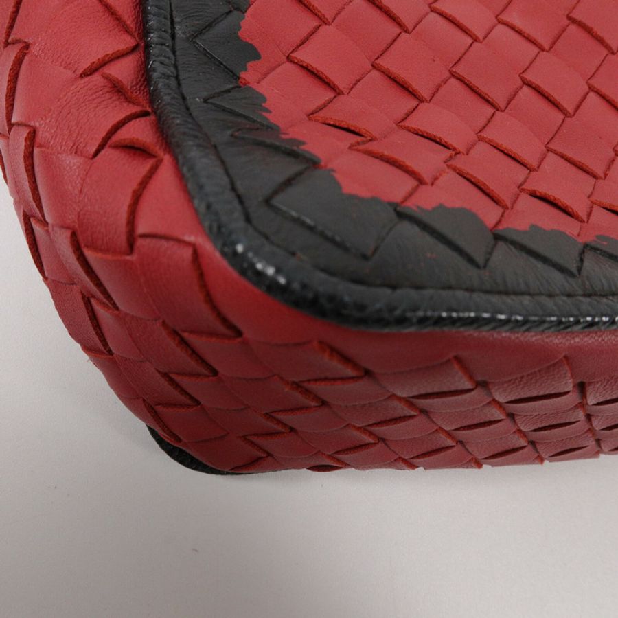 BOTTEGA VENETA 羊皮皮革Shoulder Bag鏈帶肩背袋-9