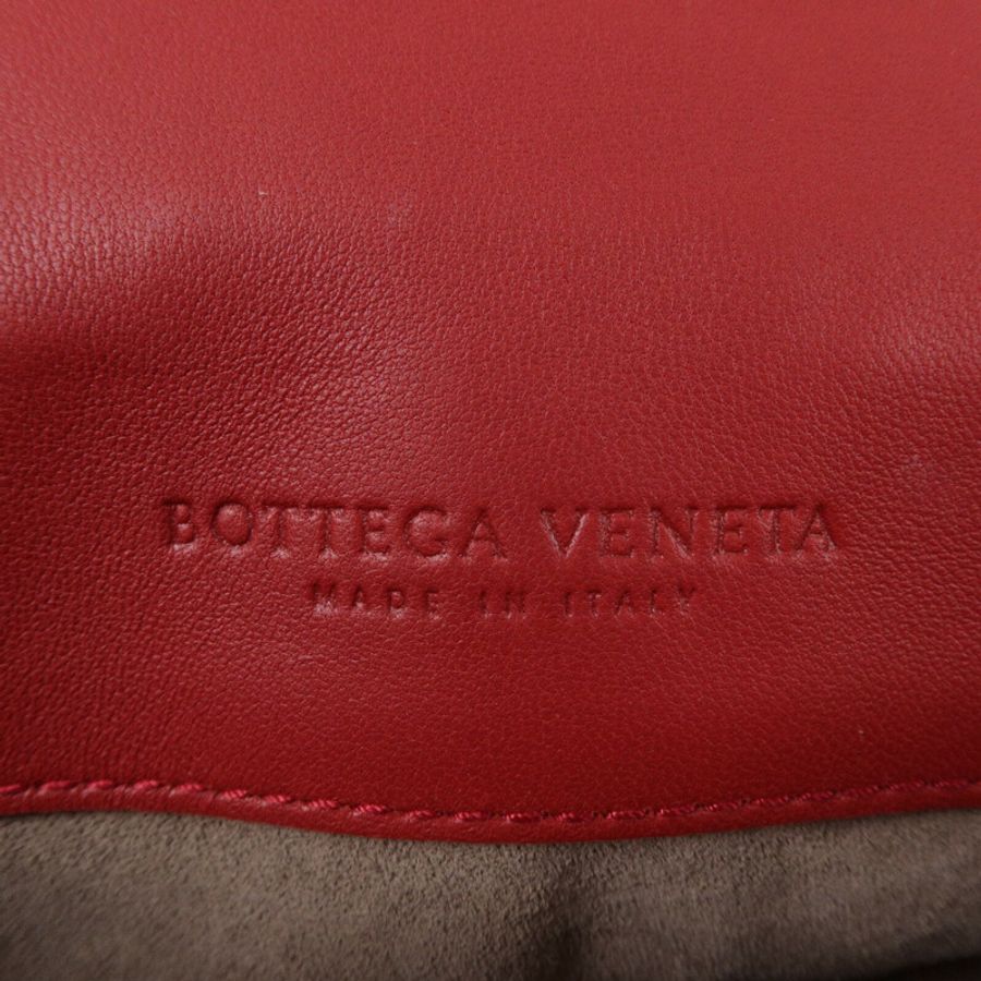 BOTTEGA VENETA 羊皮皮革Shoulder Bag鏈帶肩背袋-13