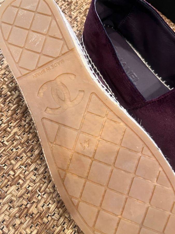 CHANEL 勃艮第酒紅色 鉛筆鞋41號-7