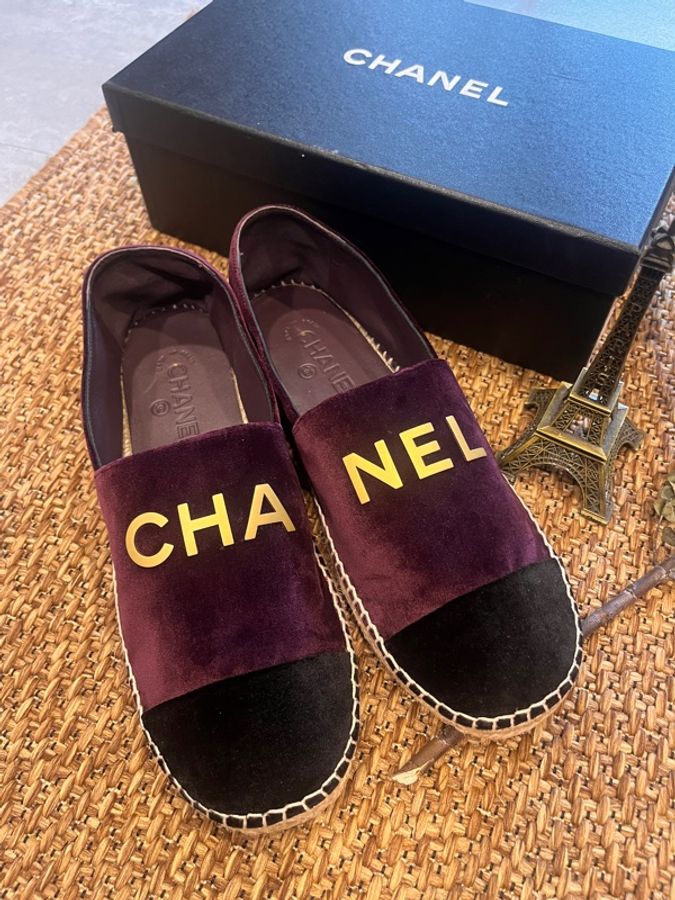 CHANEL 勃艮第酒紅色 鉛筆鞋41號-8