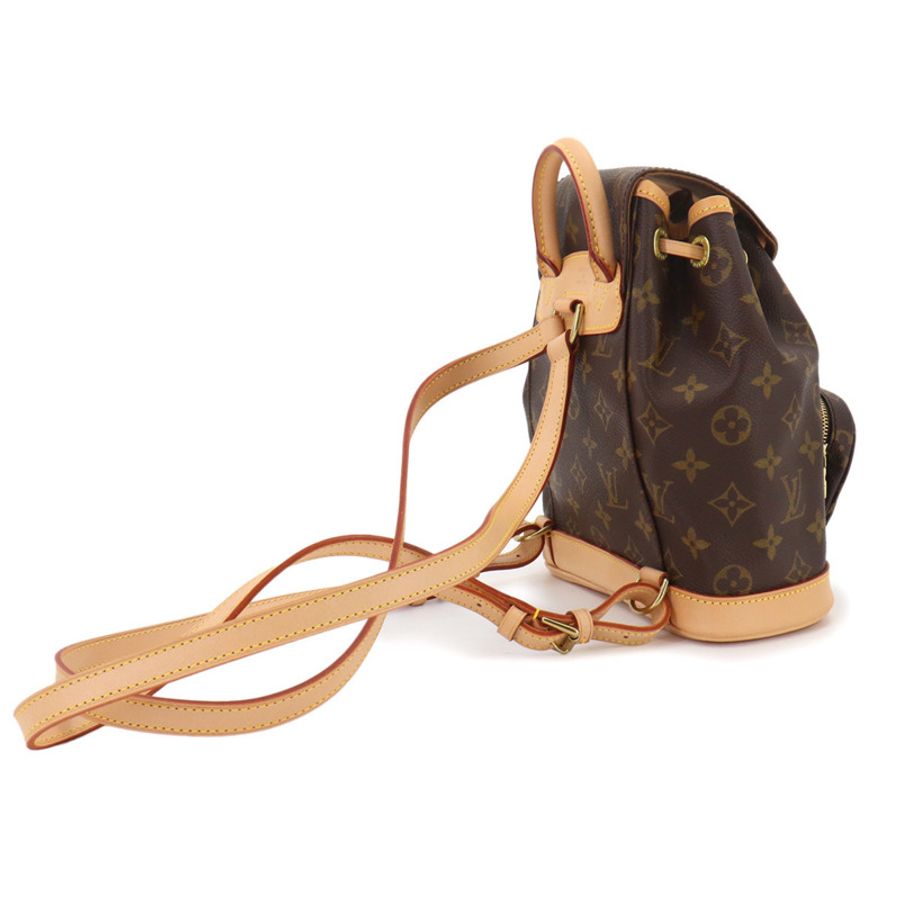 路易威登 Monogram Mini Montsouris 雙肩包（棕色，M51137）-3