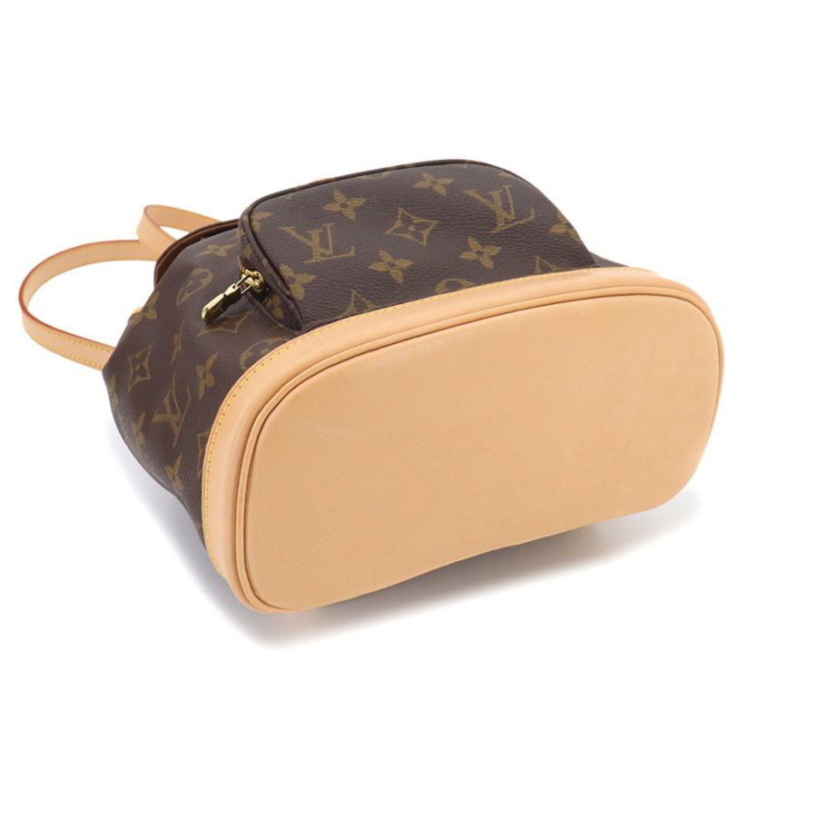 路易威登 Monogram Mini Montsouris 雙肩包（棕色，M51137）-4