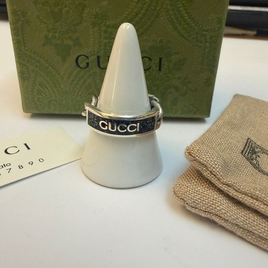 Gucci Interlocking 鍊戒#20-5
