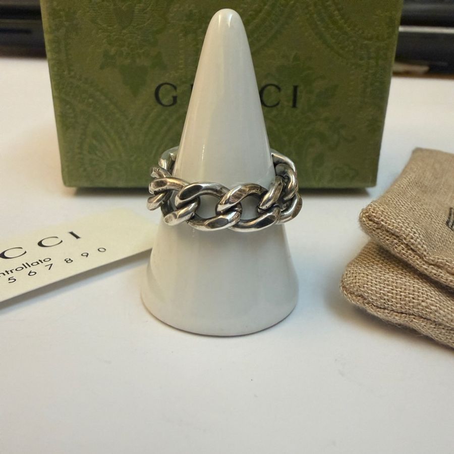 Gucci Interlocking 鍊戒#20-7
