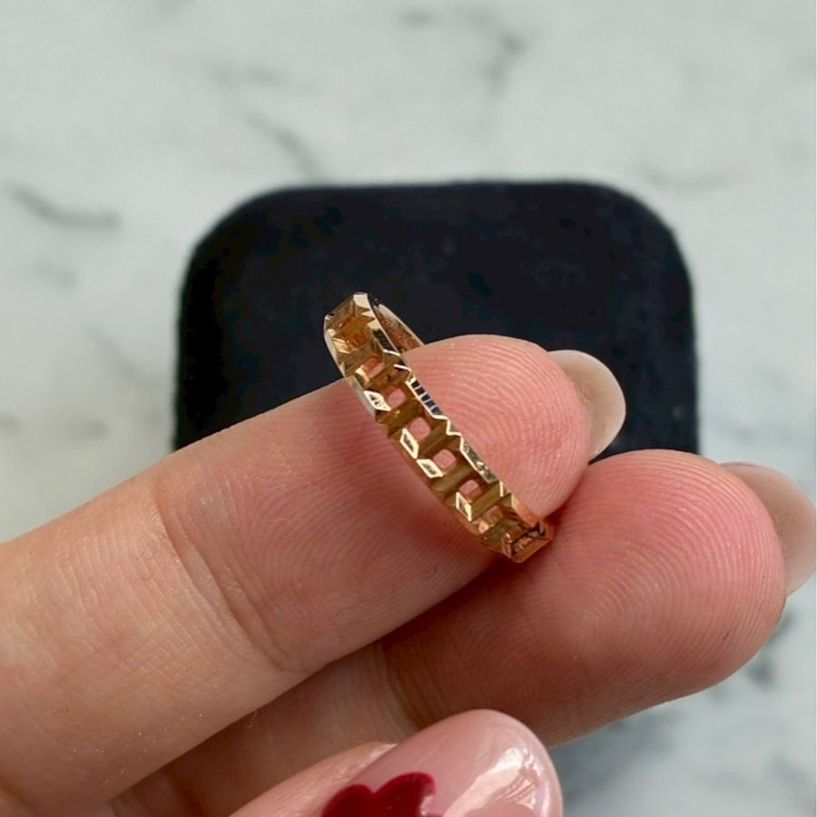 Tiffany 18K T True戒指💍-5