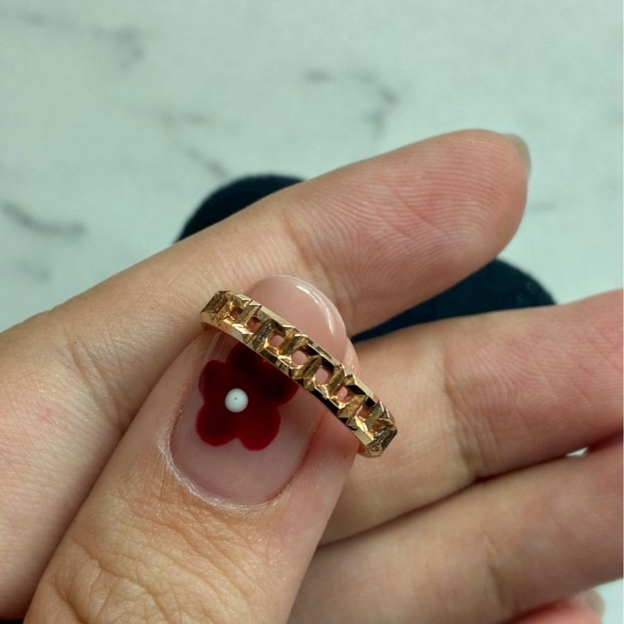 Tiffany 18K T True戒指💍-16
