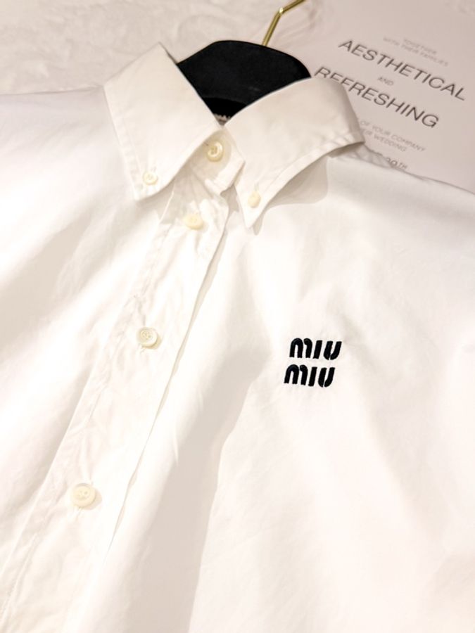 Miu Miu短款恤衫-1