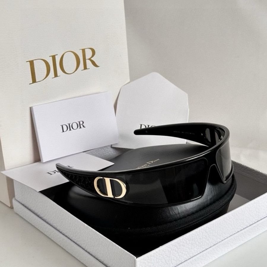 dior verydior miu 黑色一片式太陽眼鏡-0