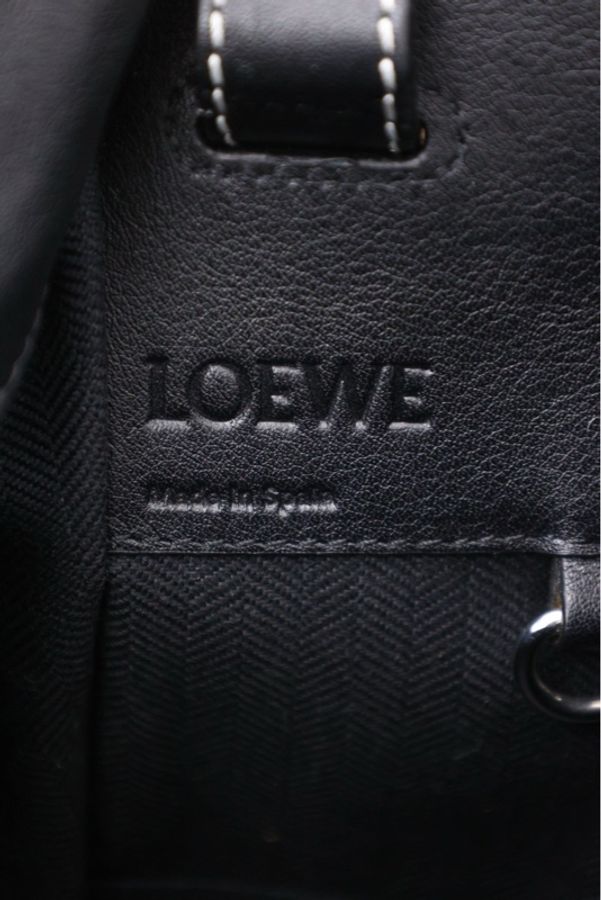 Loewe蓝白云朵图案单肩包-6