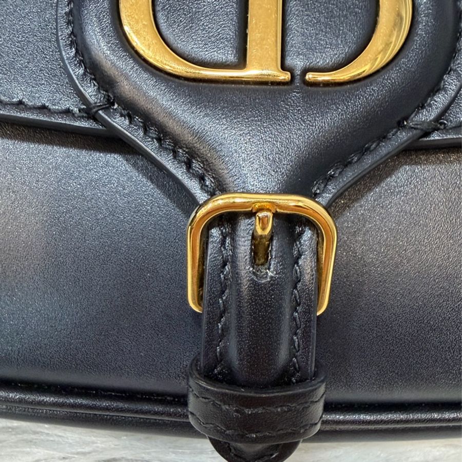 Dior M9335 黑牛皮 滑面 金釦 Bobby East-West 斜背包 肩背包-28