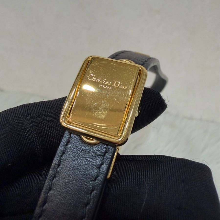 Dior M9335 黑牛皮 滑面 金釦 Bobby East-West 斜背包 肩背包-63