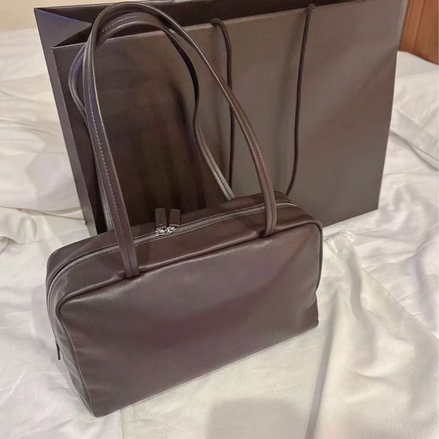The row astra bowling bag 深棕色-0