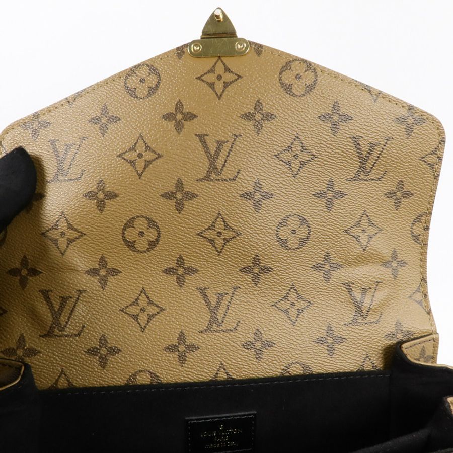 LOUIS VUITTON Monogram Reverse Pochette Metis手挽肩背兩用袋-13