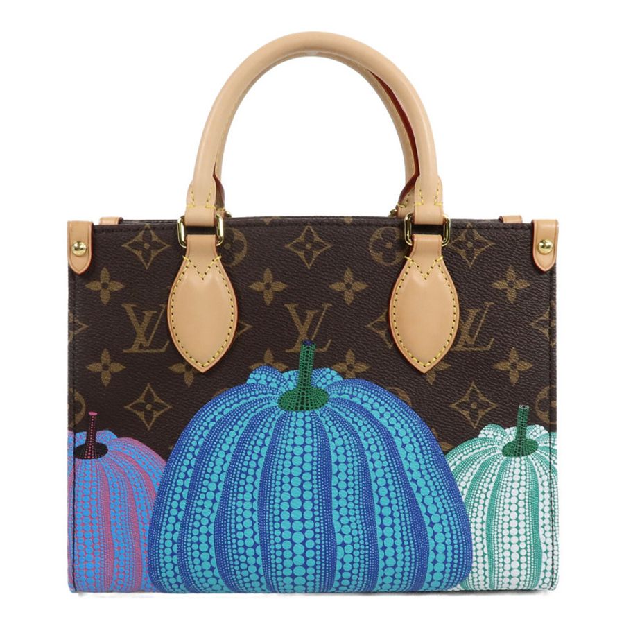 LOUIS VUITTON Monogram Reverse LV x YK OnTheGo PM手挽肩背兩用袋-1