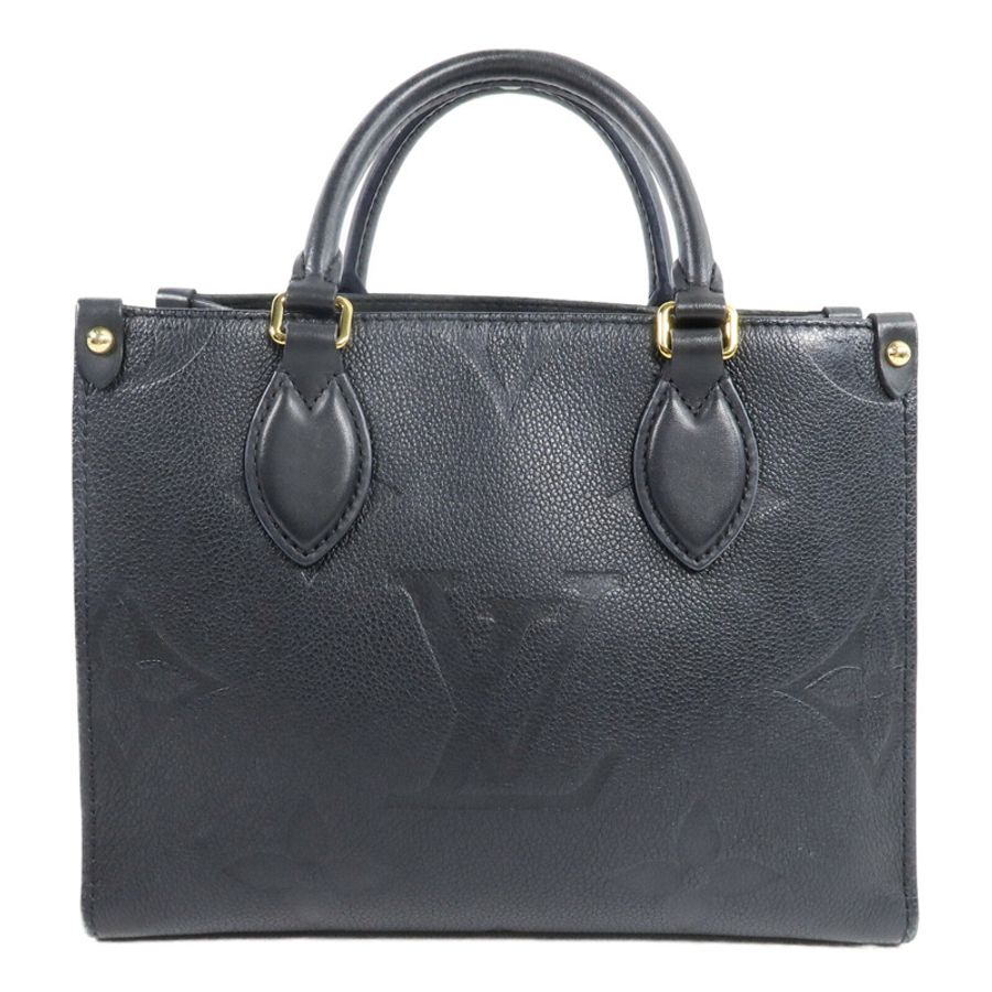 LOUIS VUITTON Monogram Empreinte OnTheGo PM手挽肩背兩用袋-1