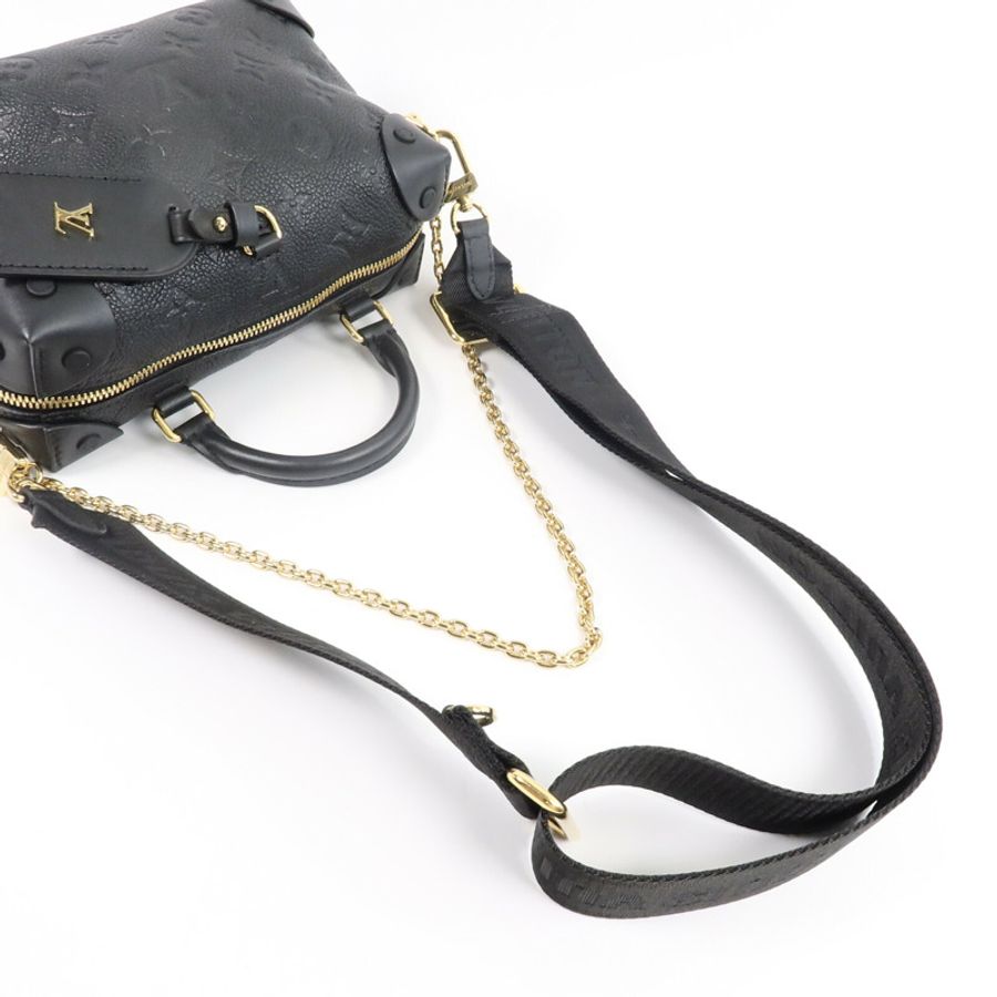 LOUIS VUITTON Monogram Empreinte Petite金扣手挽肩背兩用袋-8