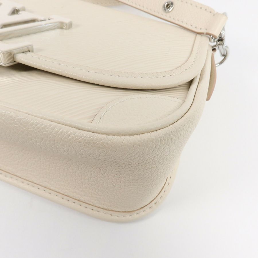 LOUIS VUITTON Epi Buci銀扣肩背袋-7