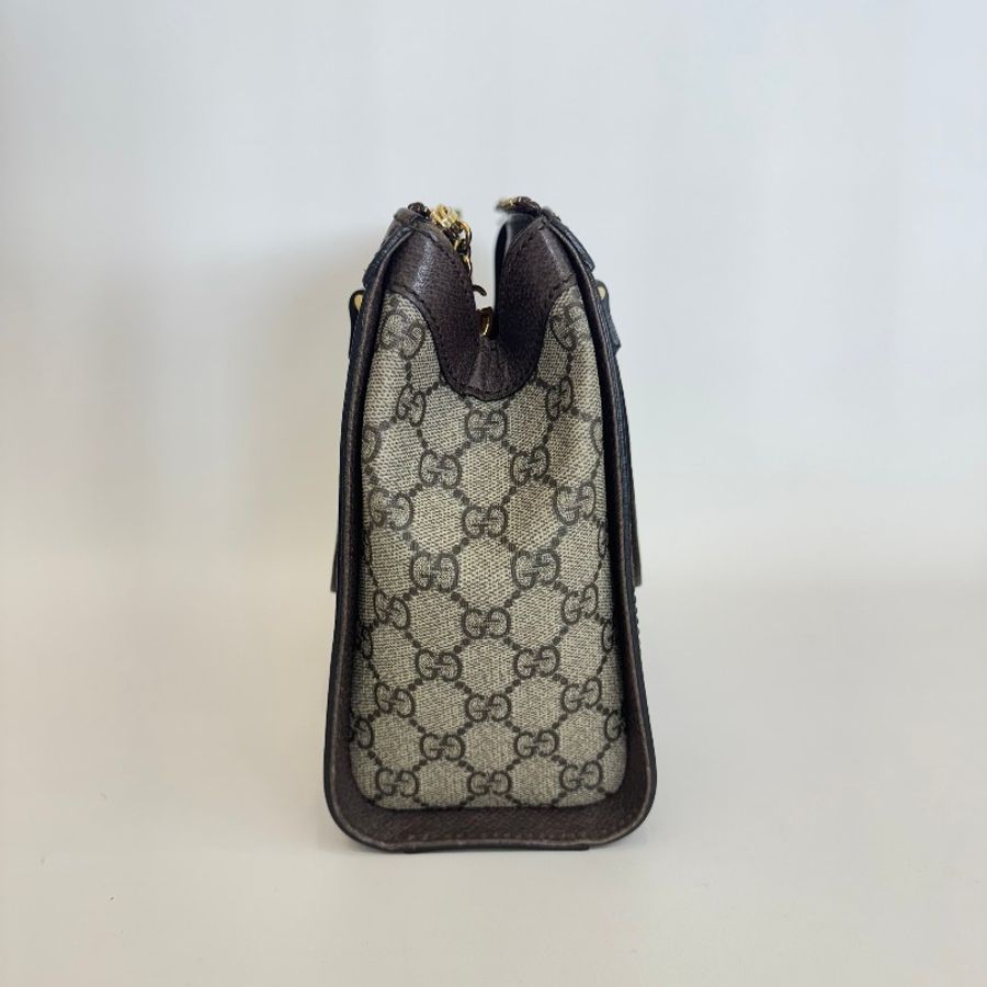 Gucci/古馳老花托特單肩斜背包-3
