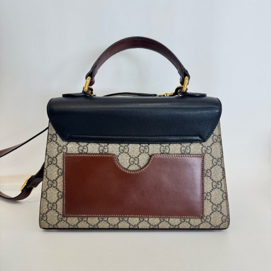 Gucci/古馳老花月光寶盒手提padlock單肩斜挎包-1