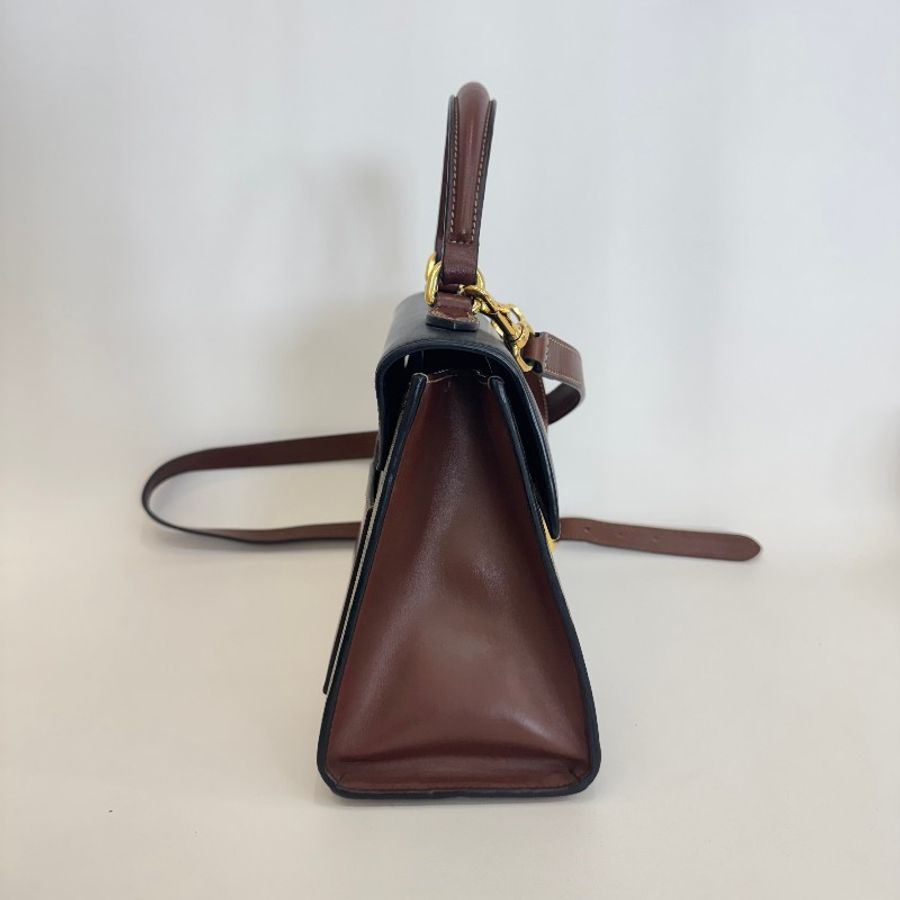 Gucci/古馳老花月光寶盒手提padlock單肩斜挎包-2