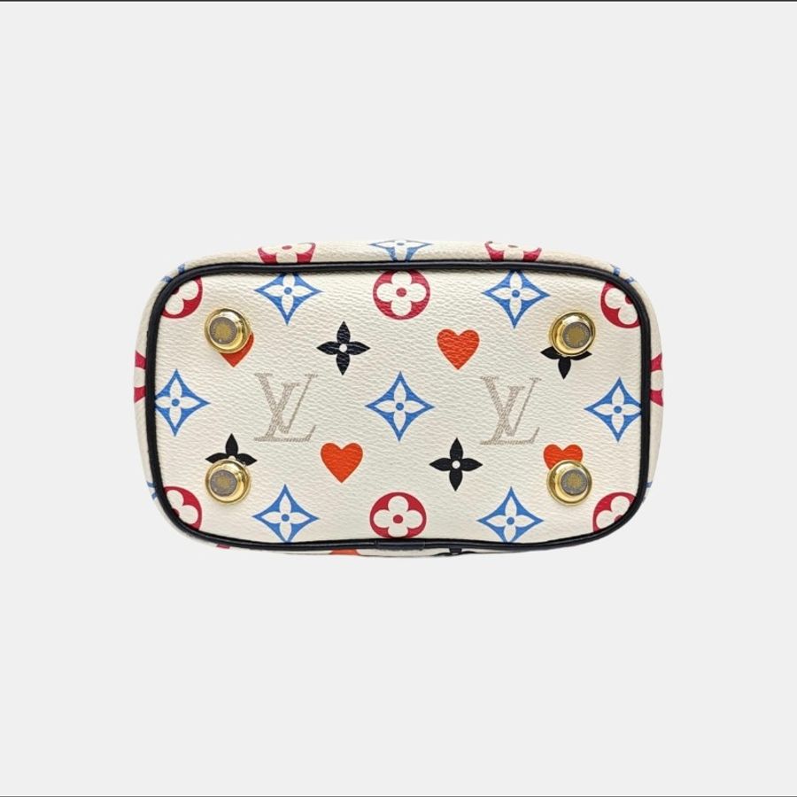 Louis Vuitton/路易威登Nice Nano撲克牌vanity化妝包-4