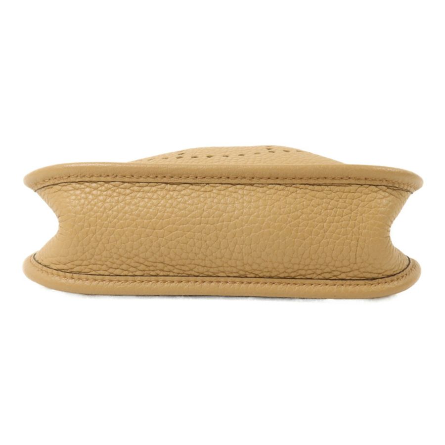 HERMES Clemence皮革Evelyne TPM肩背袋Chai-3