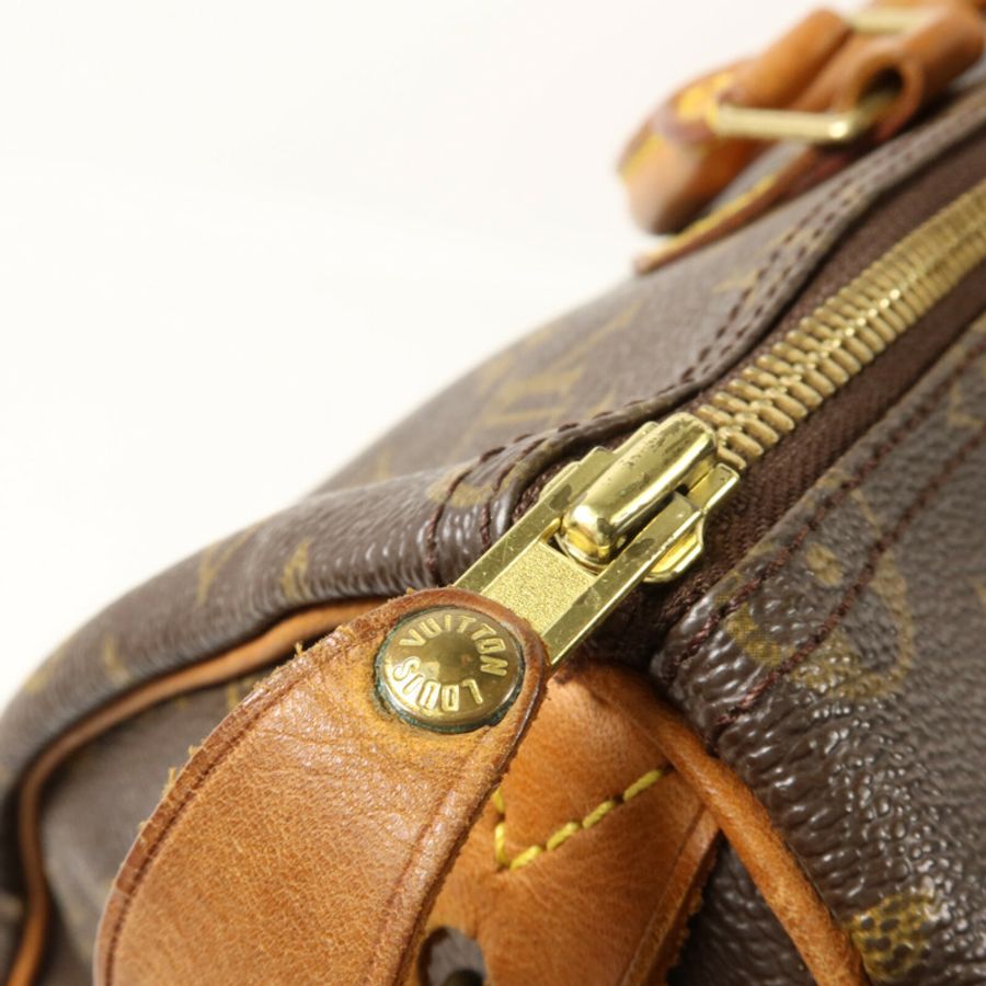 LOUIS VUITTON Monogram Speedy 35手挽袋-8