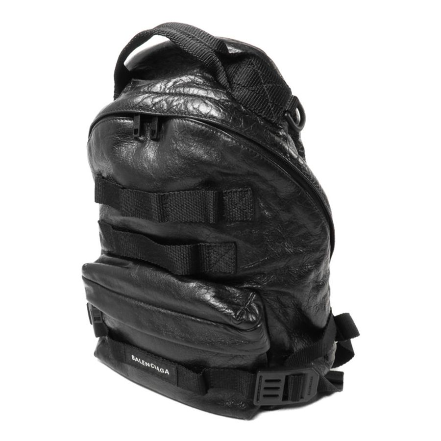 BALENCIAGA 羊皮皮革Army Backpack背包-3