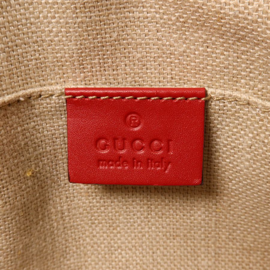 GUCCI 牛皮皮革Web Sherry Line Bee肩背袋-6