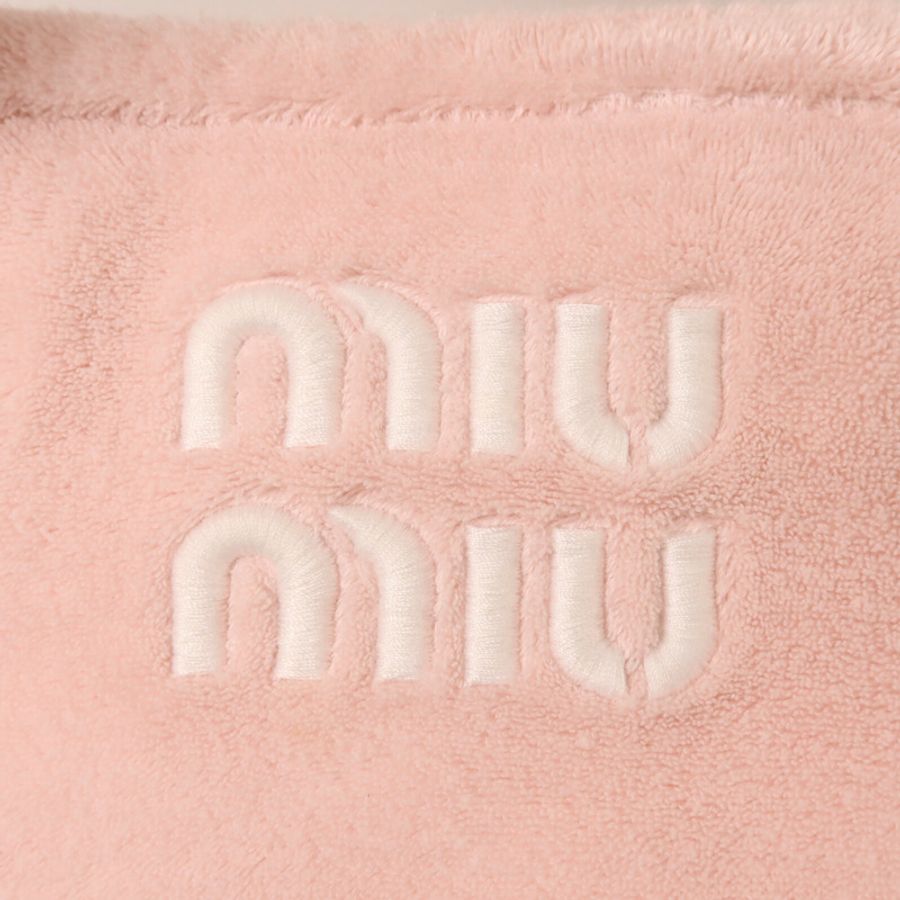 Miu Miu Terry Cloth 2 Way Shoulder手挽肩背兩用袋-10