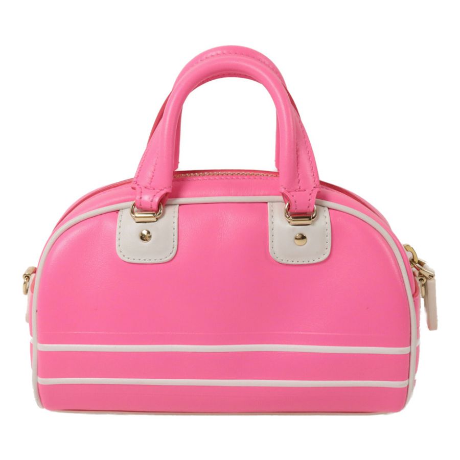 Dior 牛皮皮革/Rubber Micro Vibe Zip Bowling手挽肩背兩用袋-1