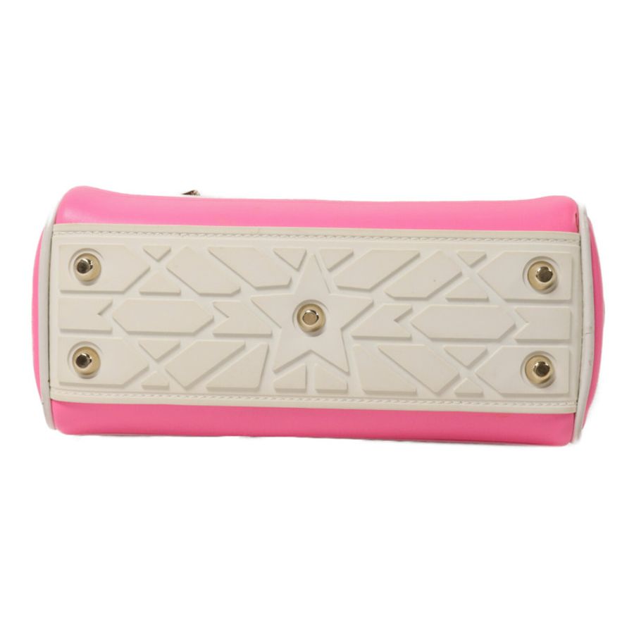 Dior 牛皮皮革/Rubber Micro Vibe Zip Bowling手挽肩背兩用袋-3