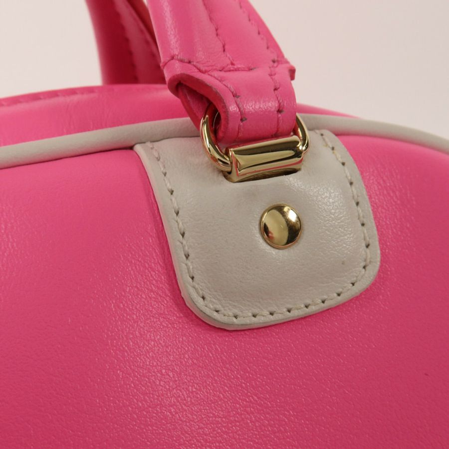 Dior 牛皮皮革/Rubber Micro Vibe Zip Bowling手挽肩背兩用袋-15