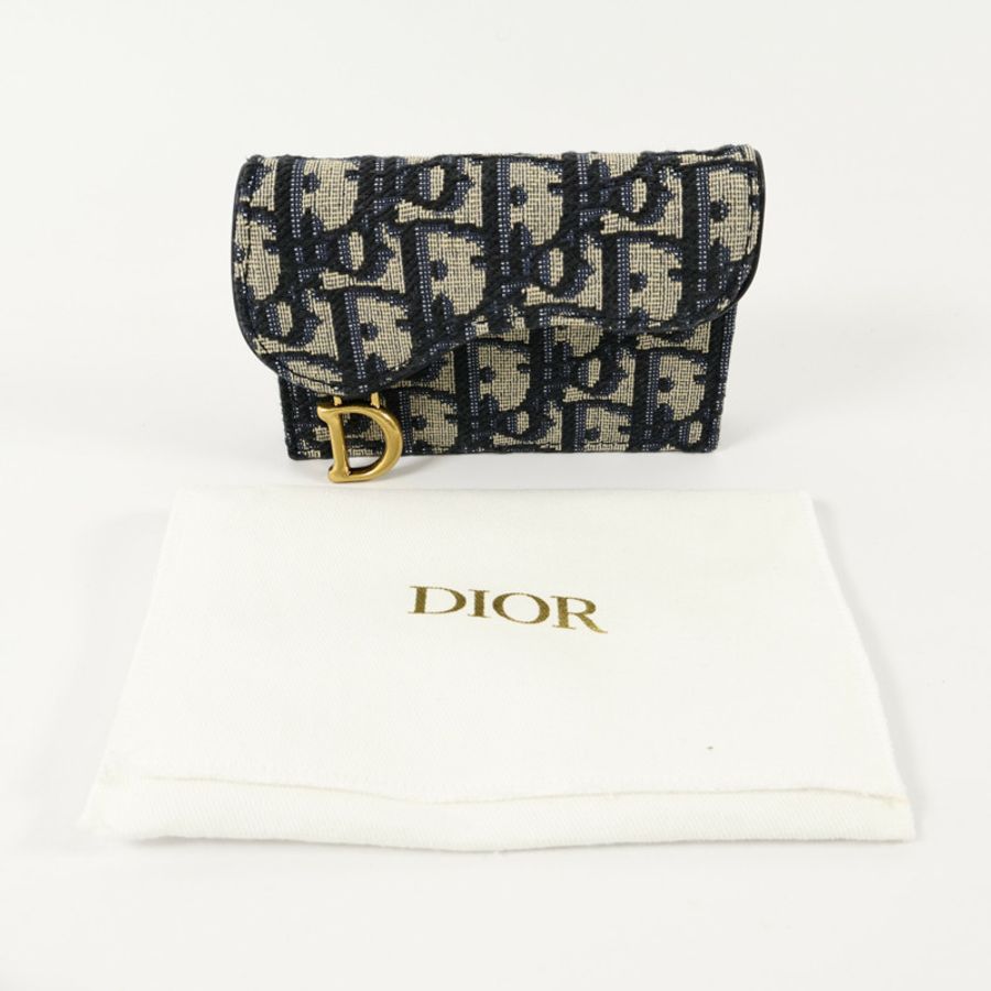 Dior 帆布Saddle Bloom Card Case卡片套-8