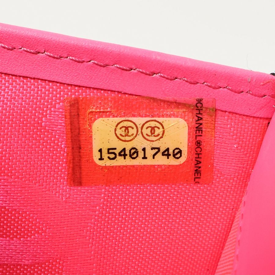 CHANEL 牛皮皮革Cambon Long Wallet長錢包-9